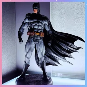 GK Batman 38cm Action Figure Movie The Dark Knight Statue Model Toy Home Room Desktop Decoration Collection Adult Holiday Gift