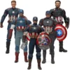 5 Styles Captain America 1/6 Large Personalized Transformation Americ Statue Model Collectible Figure