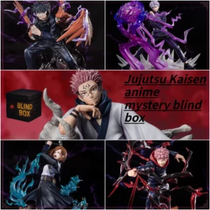 Jujutsu Kaisen anime mystery blind box figure collectible random Gojo Itadori Megumi Nobara limited edition gift surprise toy