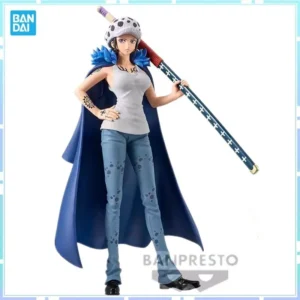 Bandai Original Banpresto Anime One Piece DXF EXTRA Trafalgar Law CHANGE PVC Action Figure Collectible Model Toys