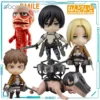 GSC Nendoroid Series Shingeki No Kyojin Mikasa Ackerman Jean Kirstein Colossal Titan Collectible Figure