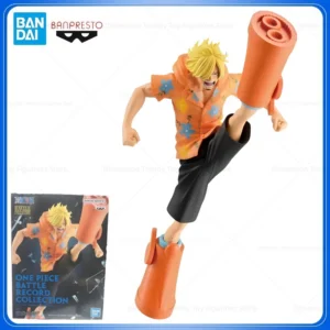 In Stock Bandai Banpresto Original BRC Anime One Piece Sanji Egghead PVC Action Figure Model Toys Gift DT