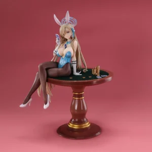 Blue Archive Ichinose Asuna Bunny Girl Casino Ver. Figure - Anime PVC Statue Desktop Decor Collectible Model Gift for Game Fans