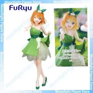 In Stock FuRyu Trio-Try-iT Nakano Yotsuba Pastel Dress Anime Action Figure Toy Gift Model Collection