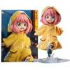 12.5CM Anime Spy × Family Anya Forger Raincoat Model Summer Dress Action Figure
