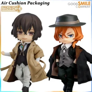 GSC Genuine Nendoroid Doll Series Bungo Stray Dogs Osamu Dazai Chuya Nakahara Dead Apple Anime Action Figures Model Toys Gifts