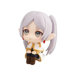 Anime figure Frieren Look up action figure cute girl Frieren sitting figurine doll PVC Model Toy Collection Statue children Gift