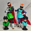 Dragon Ball Z Son Gohan Videl Replaceab Heads Super Saiyan PVC Collectible Figure