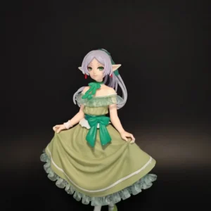 Frieren Anime Pvc Figure Frieren Beyond Journey'S End Elf Girl Formal Dress Collectible Statue Desktop Decor Gift For Anime Fans