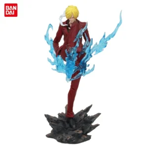 New One Piece Anime Figures Sanji Devil Suit Pvc Gk Statue Model Collection Room Ornament Kids Toys Children'S Day Gifts