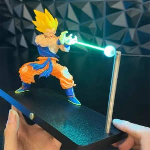 Son Goku model desktop night light DRAGON BALL peripheral toys Kamehameha model children's birthday gift boy