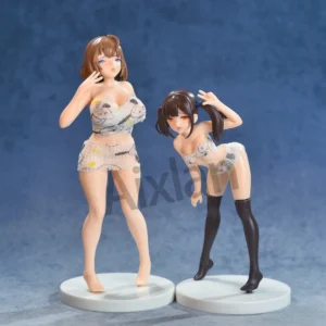 Aixlan 2PCS SET Insight Figure THitachika PVC Action Figure Sexy Amine Adult Anime Girl Statue Matte Paint Collectible Figurine