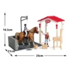 DIY Horse Race Model Horseman Farm Animal Figurines Action Ma Chang Takes Collectible Figure