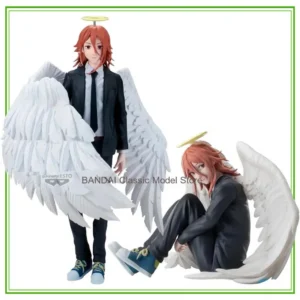 Gekijouban Chainsaw Man: Reze Hen Anime Angel Devil Action Figures Dress Model Figurine Original Figuarts Decoration Toys