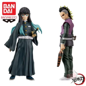In Stock Bandai Original Banpresto Demon Slayer 44 Tokitou Muichirou Shinazugawa Genya Action Figure Model Doll Brand New Boxed