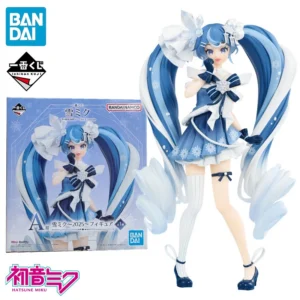 BANDAI Ichiban KUJI ~SNOW MIKU~ Third Season A Reward Hatsune Miku SNOW MIKU ~2025~ PVC 18CM Anime Action Figures Model Toy