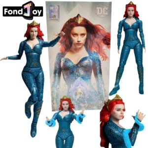 New Fondjoy Original DC Aquaman and The Lost Kingdom Action Figures Mera Joint Movable Model Decorative Toys Christmas Gifts
