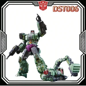 In Stock DST06 Excavator War God DST02-006 Digger Combiner Mecha Robot Action Figure Collectible Model Toy