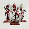 Hazbin Alastor Hotel Morning Cosplay Stand Anime 15cm Acrylic Cartoon Figure Standing Accessory