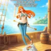 One Piece Nami Little Thief Cat Cloud Zeus Straw Hat Pirates Collectible Figure