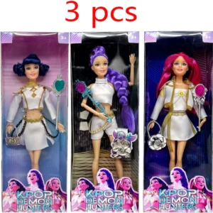 Hot Anime Figure Kpop Demon Hunters Merchandise Rumi Mira Zoyi Character Figurine Birthday Gift Fan Club Gifts Children's Gift