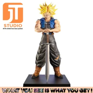 JT Studio Trunks 53cm Oversize Dragon Ball Z DBZ Anime Figures Action Figure PVC Desktop Ornament Statue Figurine Figma Toys
