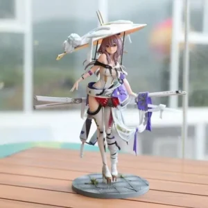 New 25cm Nikke Crimson Lotus Limited Edition GK Model Figure Art Toy Static Model Statue Desktop Decoration Collectible Gift