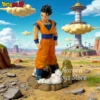 13.5cm/5.31in Anime Dragon Ball Z Super Saiyan Son Gohan PVC Statue Collectible Figure