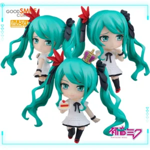GSC Original Genuine Vocaloid Hatsune Miku Nendoroid 2430 World Is Mine 2024 Ver 10cm Collections Model Toys Action Figures Gift