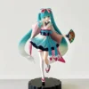 20cm Fashion Hatsune Miku Neo Tokyo Series Kimono Girl Figurine Collectible Figure