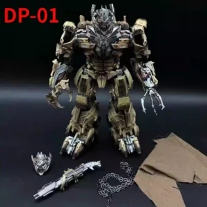 DECEPTICON DP01 DP-01 DP01V Oil Tank Car Alloy Enlarged Desert War Damage Edition DLX Proportional Model Autobot action figure
