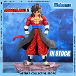 35cm JT&CK Toys Dragon Ball Figure Vegetto Ssj4 Super Saiyan 4 Vegetto Anime Action Figure GK Statue Model Customized Gifts Toys