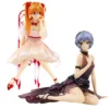 22CM Anime Neon Genesis Evangelion Asuka Langley Soryu and REI AYANAMI Collectible Figure