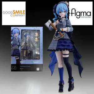 GSC Genuine FIGMA Anime Figure #642 Hoshimachi Suisei 145mm Action Figure Toys for Boys Kids Gift Collectible Model Ornaments