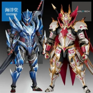 KAIYODO Genuine Revoltech Anime Figure Lunagaron & Malzeno Action Figure Toys for Boys Kids Gift Collectible Model Ornaments