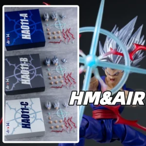 HM&AIR Studio Dragon Ball SHF Son Gohan HA011-A / HA011-B / HA011-C Beast Gohan Head Sculpt Accessory Pack Gift Accessories Toy