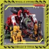 Transformation Robot Car AOYI 8 IN 1 Big Devastator Anime Series Model Action Figure