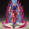 Anime Dragon Ball Z S.H.Figuarts Kaiouken Blue Son Goku Articulated Collectible 17cm Action Figure