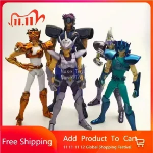 GT.MST Saint Seiya Myth Cloth EX Wolf/Lupus Nachi Lionet Ban Geki Hydra Bronze Zodiac Knights Metal Armor Anime Action Figure