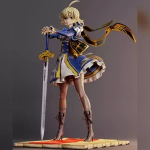 Fate/stay Night Model Servant Altria Pendragon Saber Alter Action Figure Anime Peripheral Collection PVC Figuras GK Statue Gift