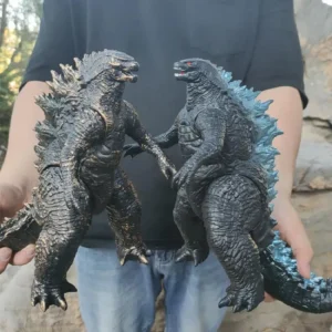 Godzilla2 King of Monsters Runaway Mechanical Red lotus Planet Godzilla Action Figure Collection Model Toy Kids Birthday Gift