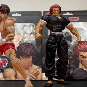 In Stock Storm Toys BHSA01 1/12 Scale Hanma Baki Double Head Male Soldier Action Figure Model Full Set Collectible Toy