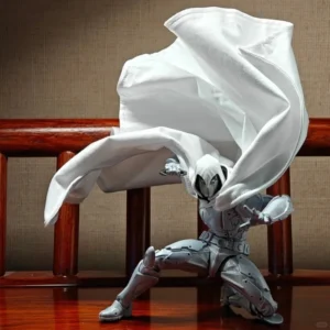 16CM Moon Knight Articulated Action Figure Set Garage Kit Mechanical Knight Model Kit Boy Collectible Trendy Toys Surprise Gifts