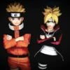 24cm NARUTO BORUTO THE MOVIE Uzumaki Standing Model Dolls Action Figure