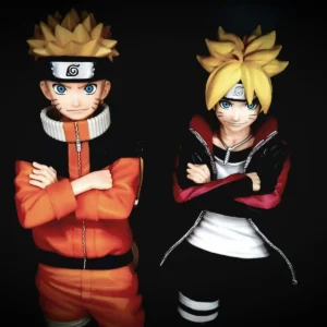 24cm Anime figure NARUTO BORUTO THE MOVIE Figure Uzumaki Boruto Action Figure Standing PVC Collection Model Toy Model Dolls