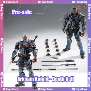 LPZZ ROUNO CUEURE DC002 1/12 Deathstroke Arkham Knight Finished Module Movable Batman Collectible Model Action Anime Figure Toy