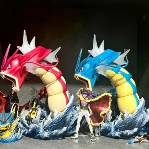 Pokemonzd Anime Pallet Town Figures Gyarados Magikarp Action Figures PVC Tabletop decoration Collection Ornamen Birthday Gifts
