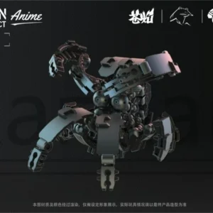 Sheik Mainland 3MIN Project A KAPKAN | Buildable Articulated Mech Model Spider-Type Robot Collectible Action Figures Toy Gifts