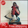 36cm Cartoon Uchiha Madara Standing Posture Luminable Collect Model PVC Desktop Collectible Figure
