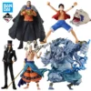 BANDAI Ichiban Kuji One Piece to the Great Route Luffy Crocodile Enel Collectible Figure